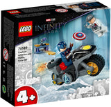 76189 LEGO Super Heroes Captain Americas kamp mod Hydra