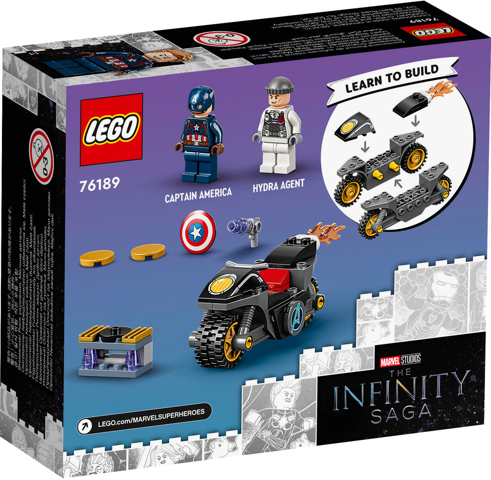 76189 LEGO Super Heroes Captain Americas kamp mod Hydra