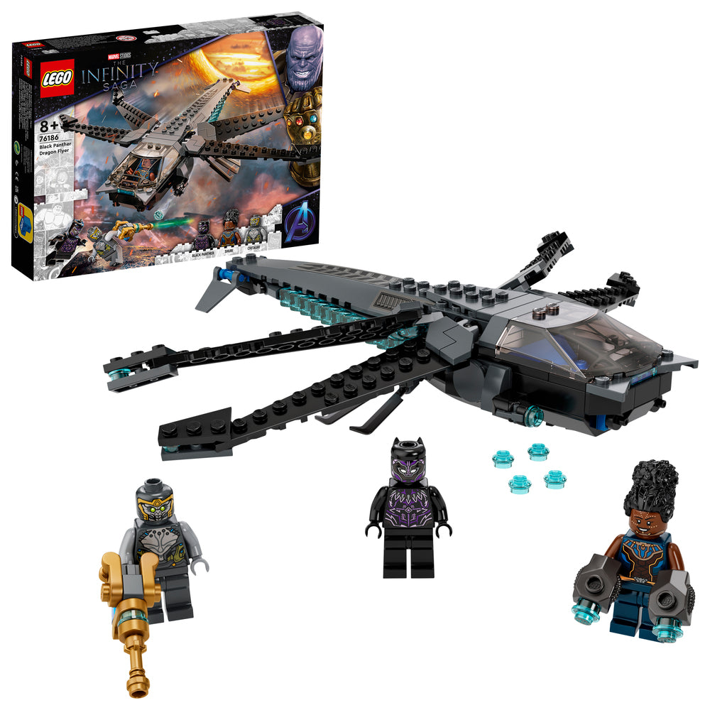76186 LEGO Super Heroes Black Panthers drageflyver