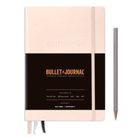 Notesbog bullet journal lt1917 A5 rosa 2stk hardcover 206 s.