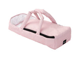 BRIO Kombi dukkevogn, dråbemønster, pink