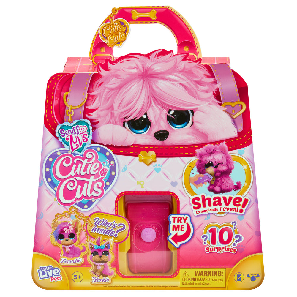 Scruff-a-luvs Cutie Cuts pink