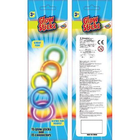 Glow Sticks 15 stk