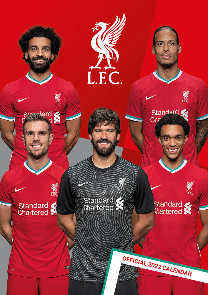 Vægkalender 2022 Liverpool
