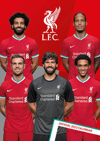 Vægkalender 2022 Liverpool