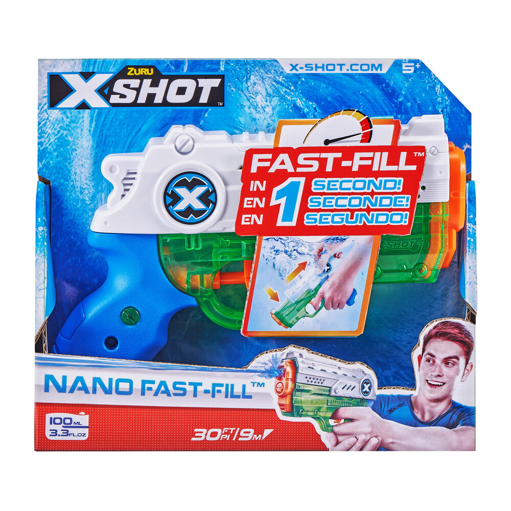 X-shot water warfare nano small fast fill