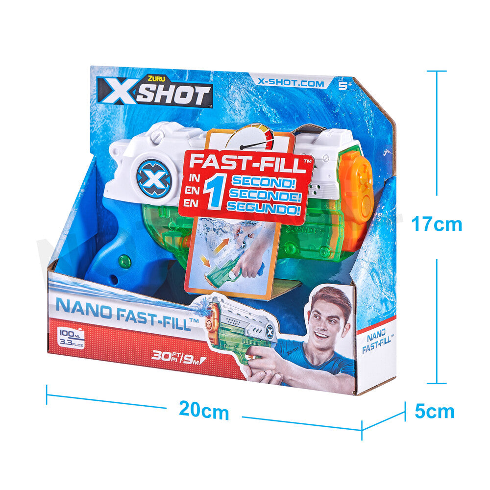 X-shot water warfare nano small fast fill
