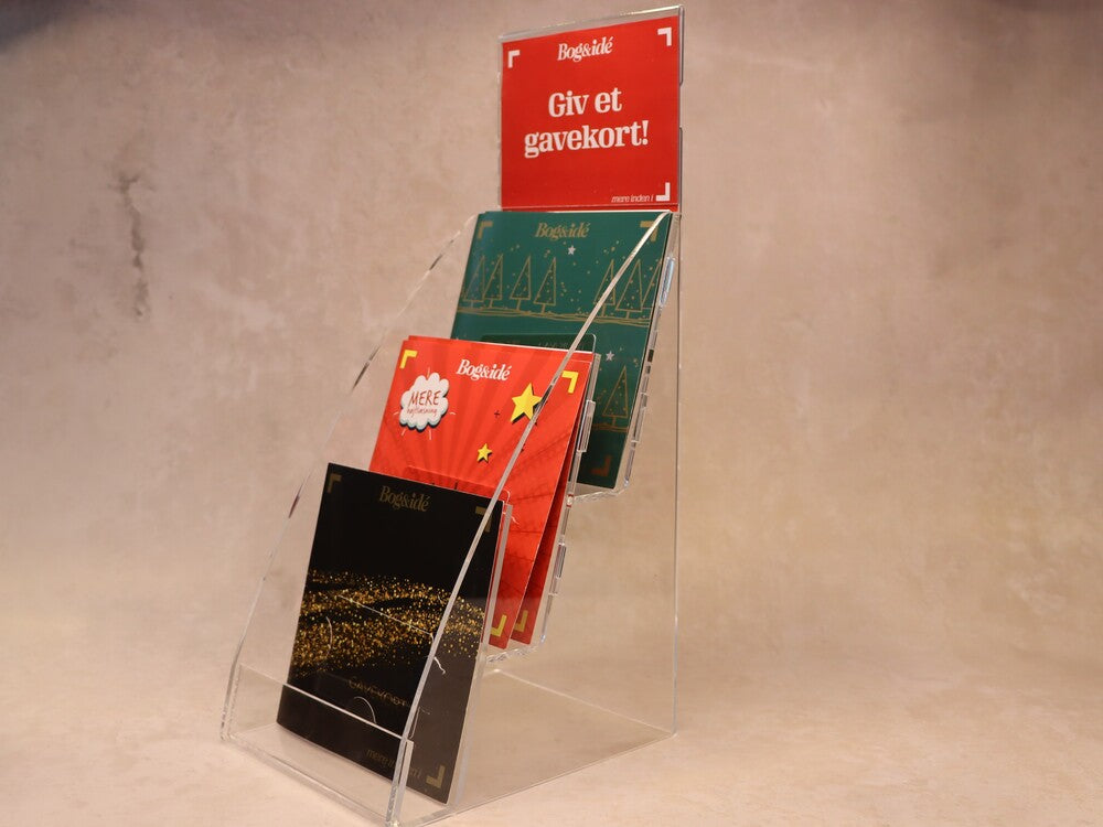 Gavekortdisplay ny akryl
