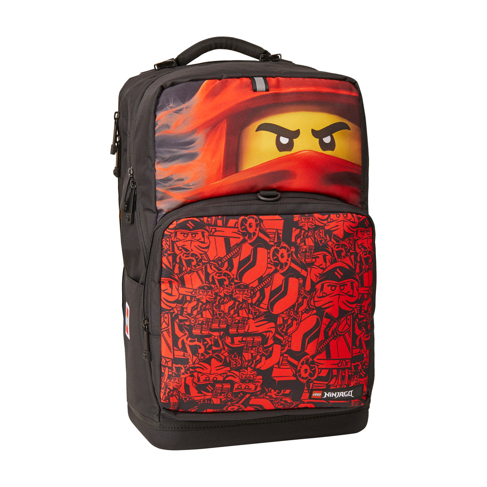Skoletaske LEGO® Mortensen Maxi Plus Ninjago Rød 23L