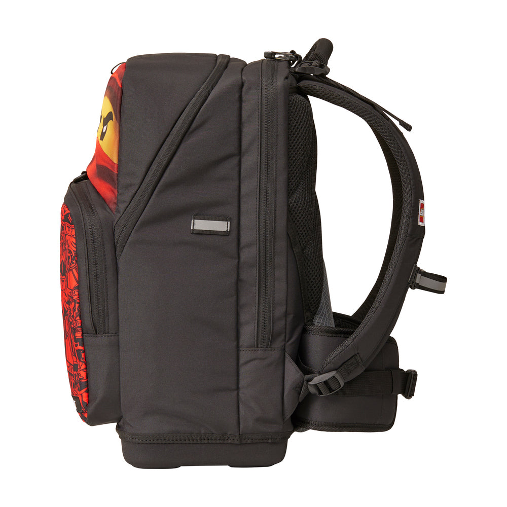 Skoletaske LEGO® Mortensen Maxi Plus Ninjago Rød 23L