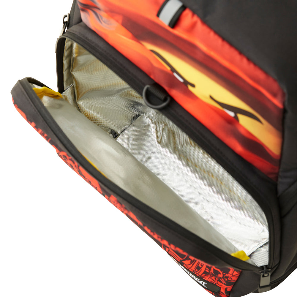 Skoletaske LEGO® Mortensen Maxi Plus Ninjago Rød 23L