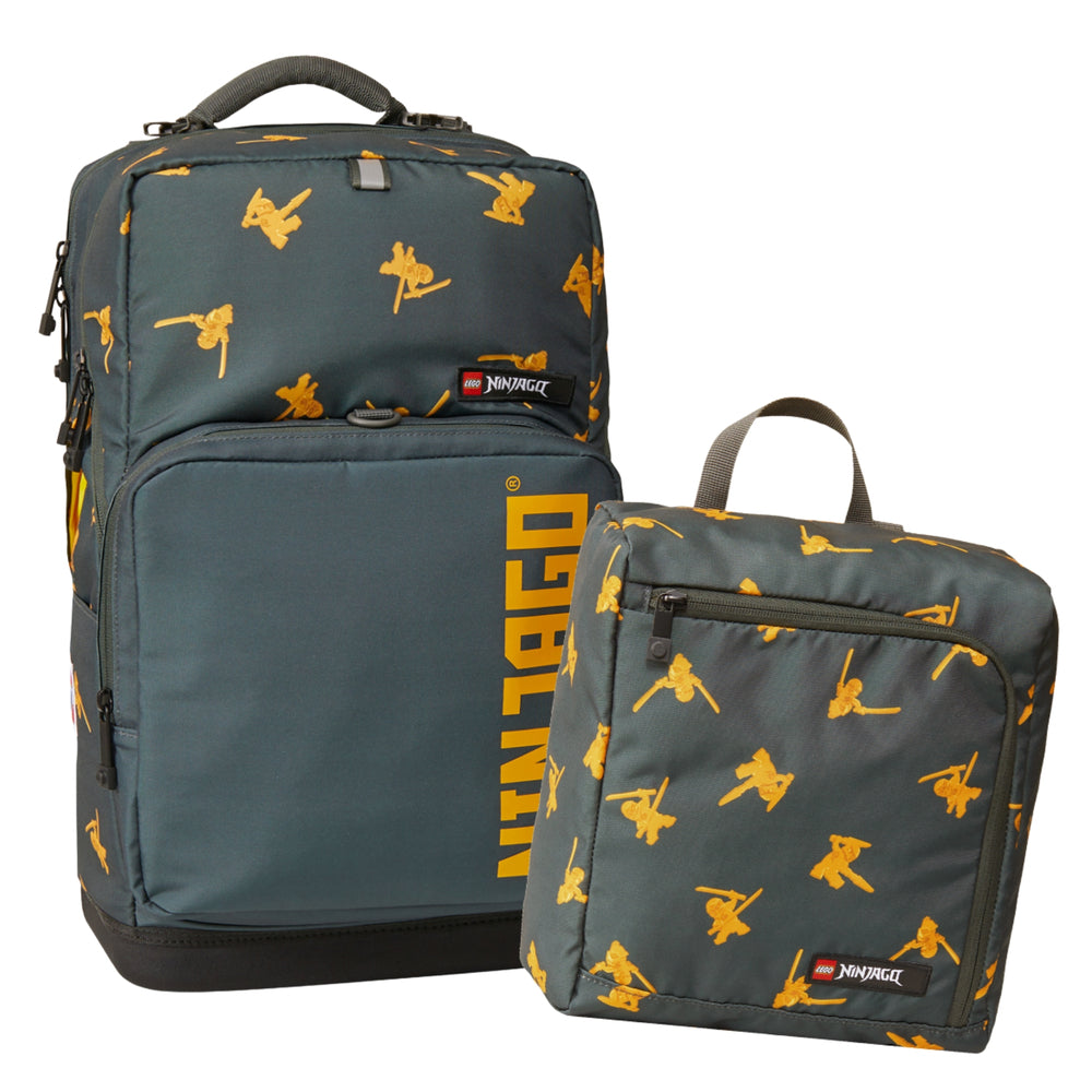 Skoletaske LEGO® Mortensen Maxi Plus Ninjago Team Golden 23L