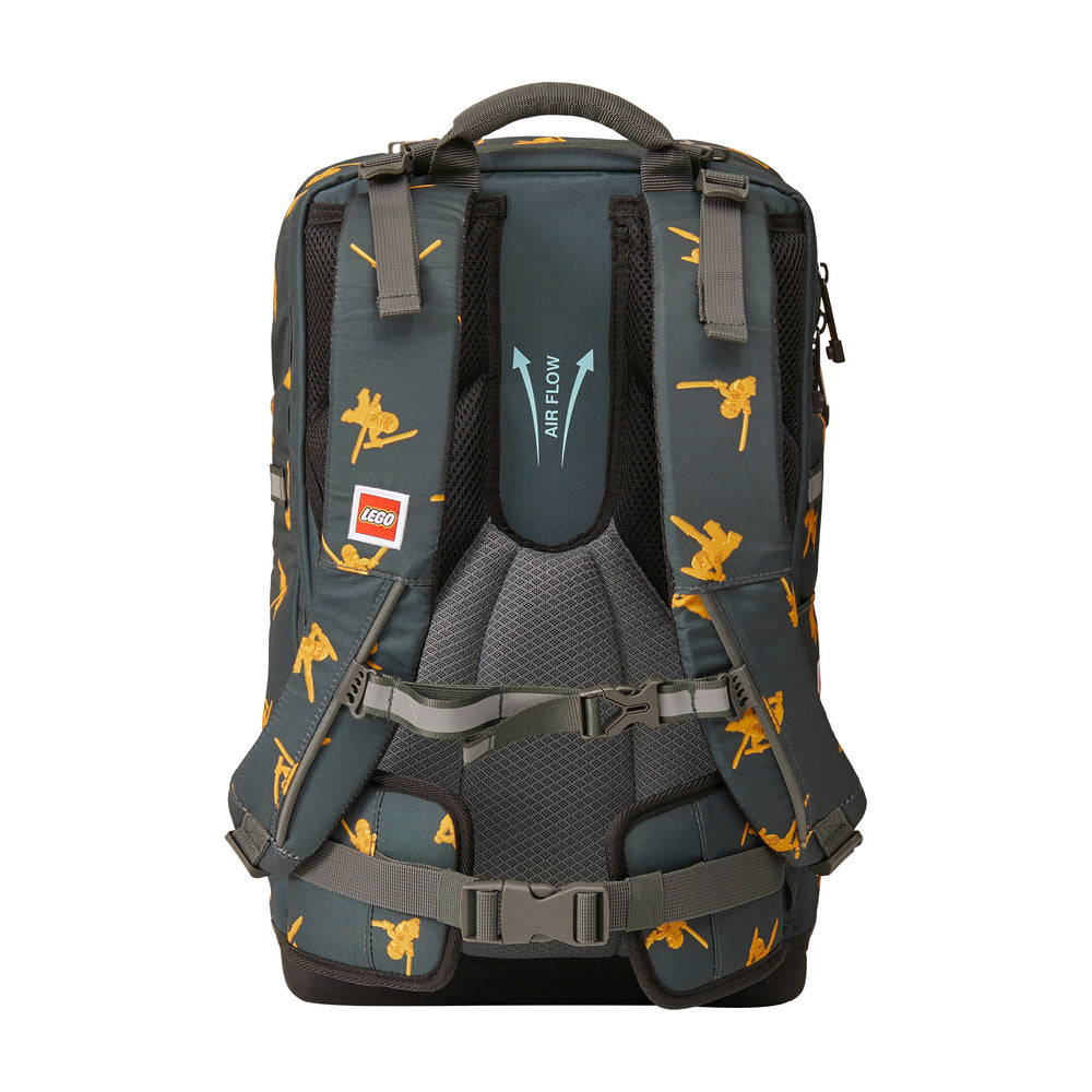 Skoletaske LEGO® Mortensen Maxi Plus Ninjago Team Golden 23L