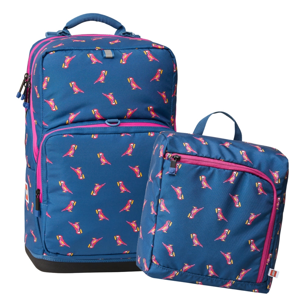 Skoletaske LEGO® Mortensen Maxi Plus Parrot 23L m/gympose