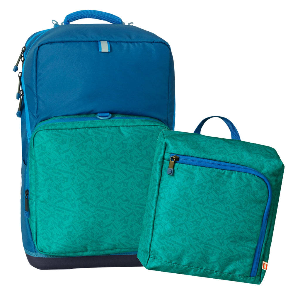 Skoletaske LEGO® Mortensen Maxi Plus Navy/Blå 23L m/gympose