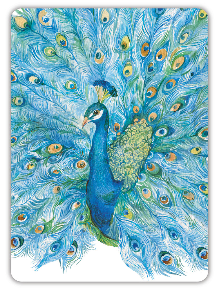 Diamond Art påfugl grafisk 13 x 18 cm