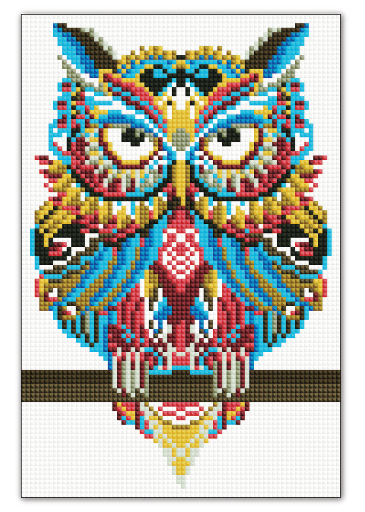 Diamond Art ugle 20 x 30 cm