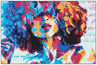 Diamond Art kvinde 20 x 30 cm