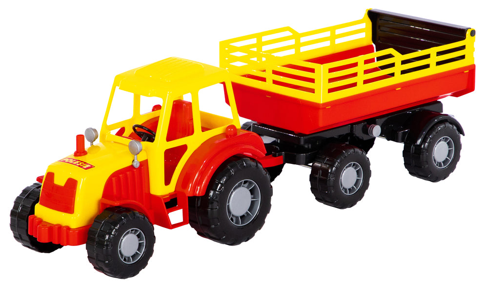TRAKTOR MED HÆNGER ASST
