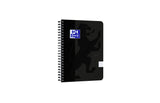Spiralblok Oxford Sort Touch A5 Kvardreret 140 Sider 90G