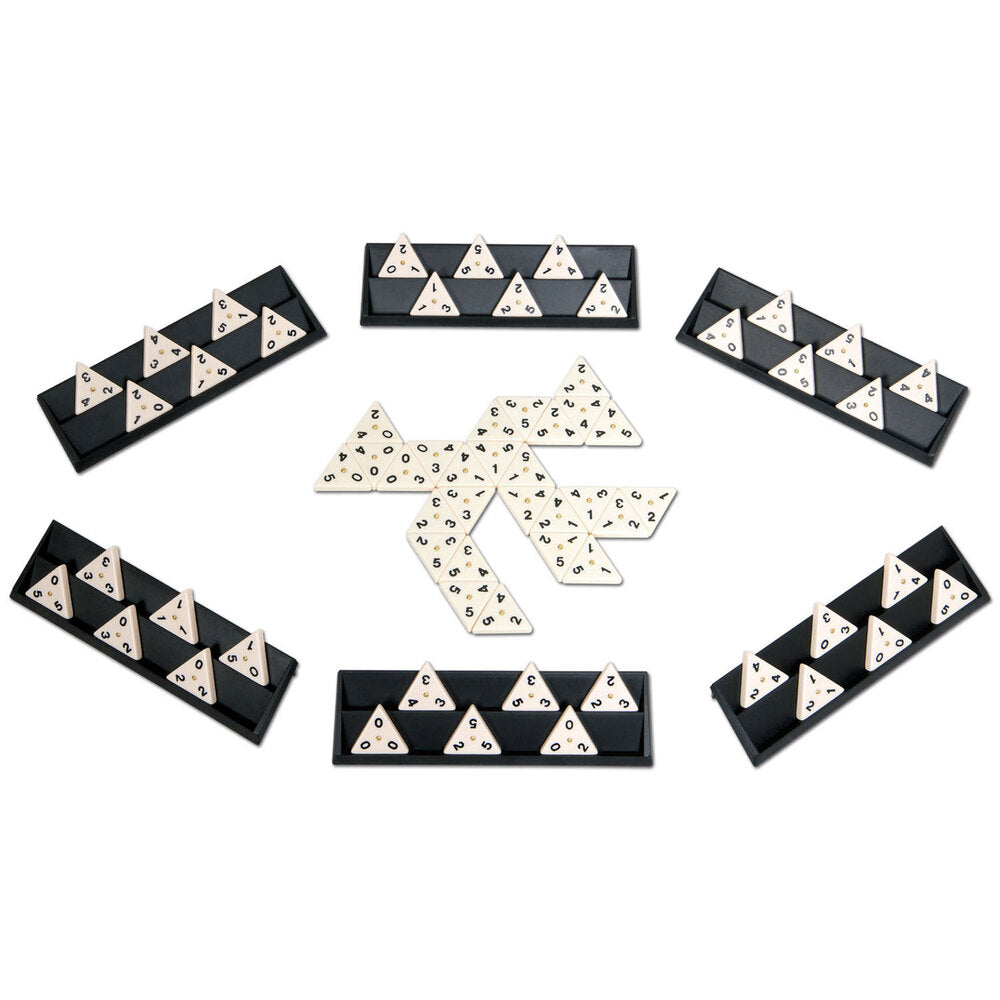Triominos for 6 spillere