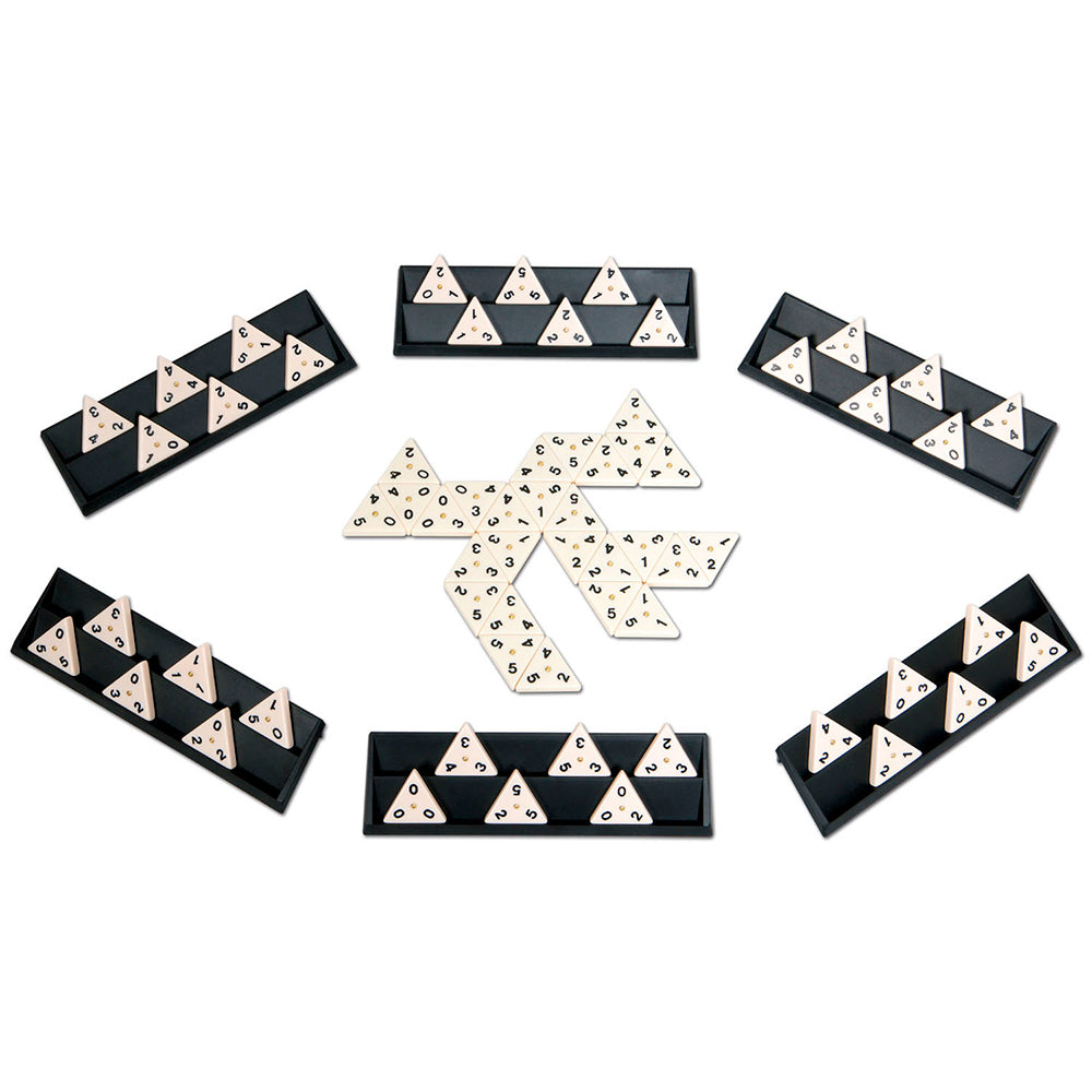 Triominos for 6 spillere