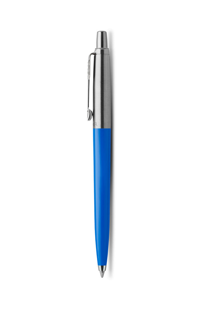 Parker blå med blå refill