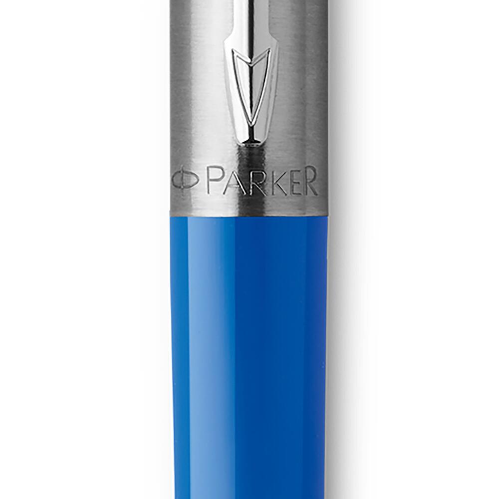 Parker blå med blå refill
