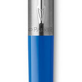 Parker blå med blå refill
