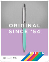 Parker lilla/pink m/blå refill