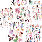 Stickerworld TOPModel Ballet