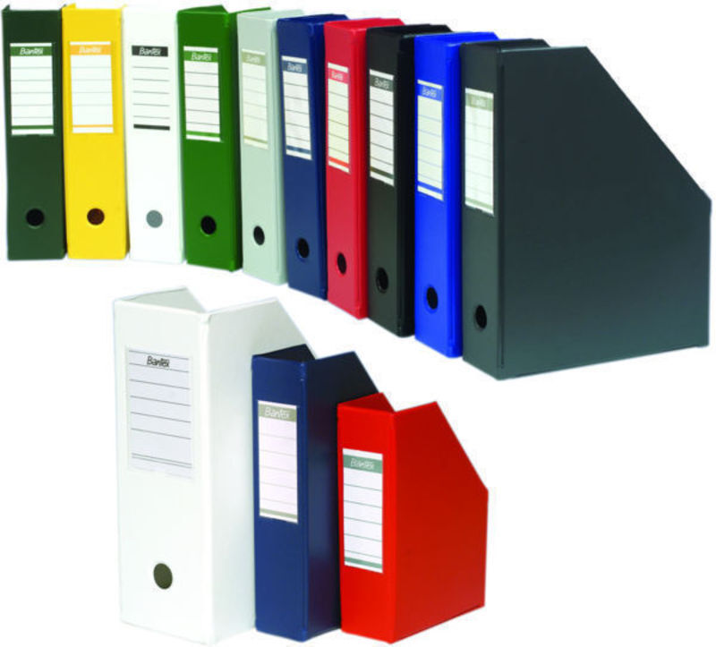 Tidsskriftkassette Elba A5 sort