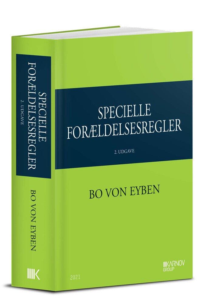 Specielle forældelsesregler (Forældelse II)