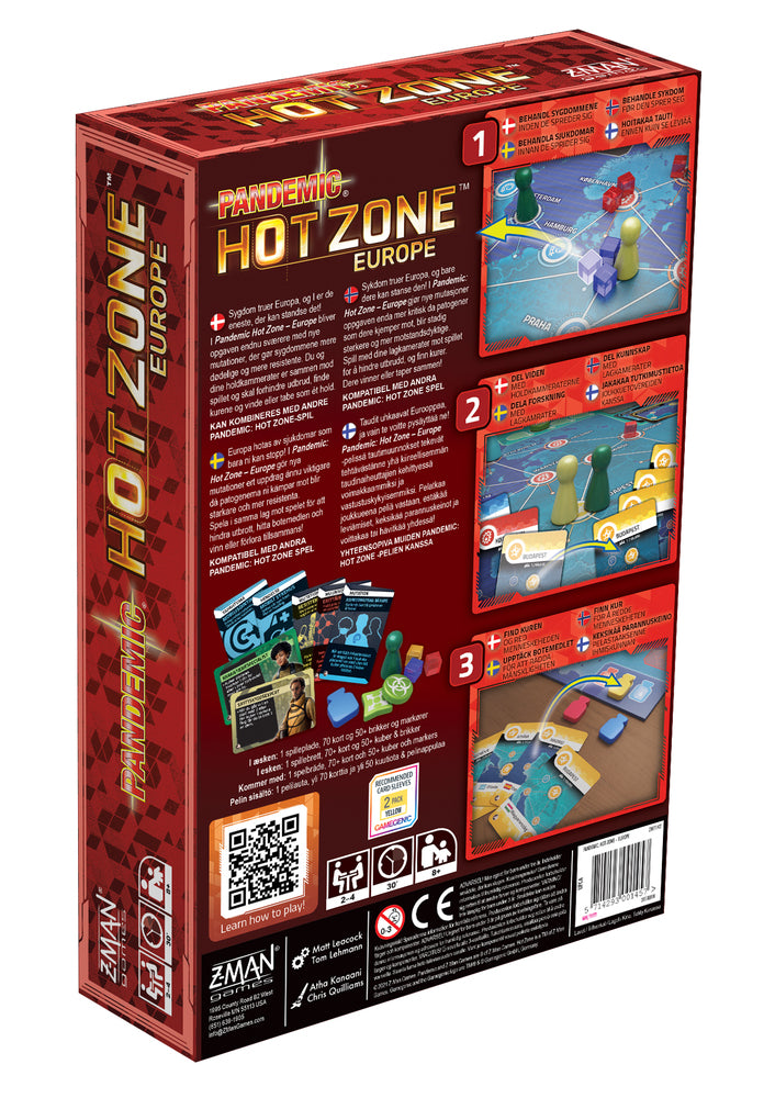 Pandemic Hot Zone - Europe