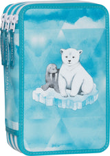 Penalhus Beckmann triple arctic m/indhold