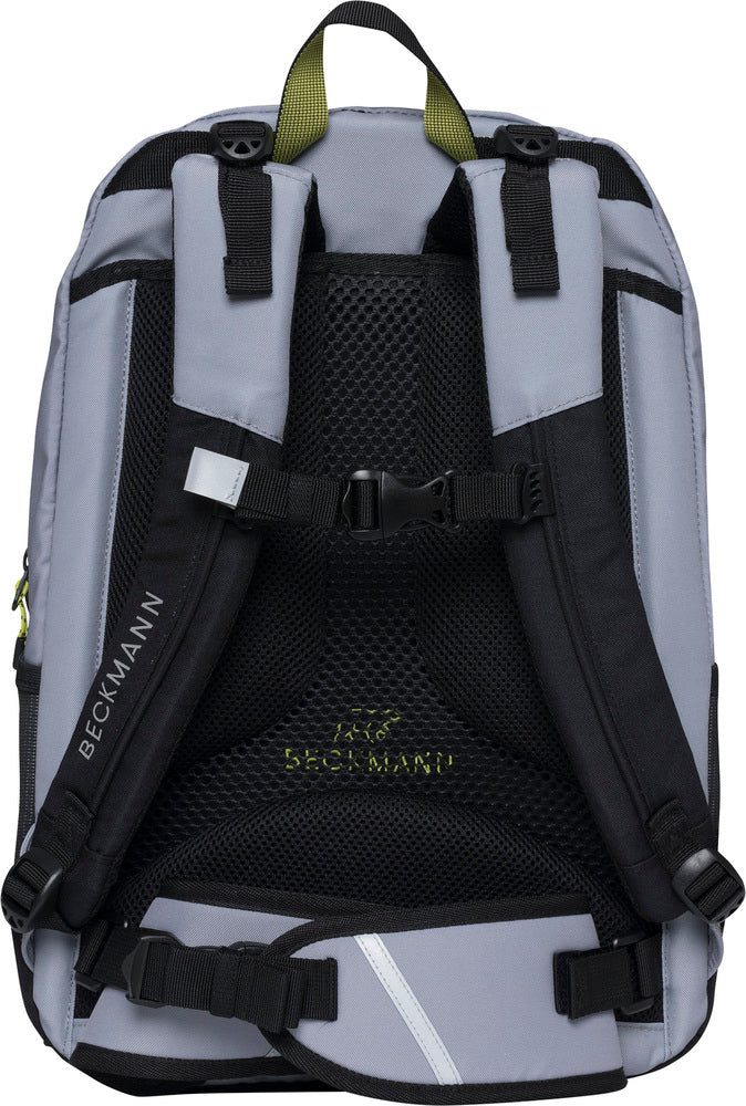 Skoletaske Beckmann mellemtrin sport junior grey 30 liter