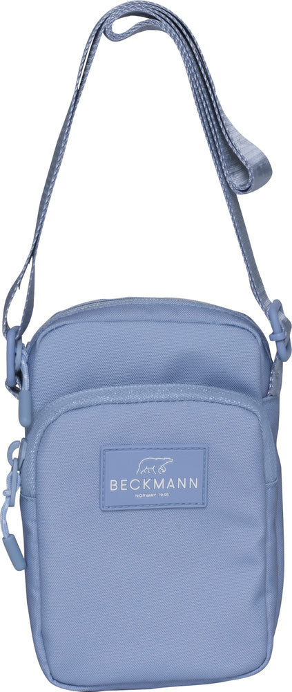 Skuldertaske Beckmann crossbody blue metallic