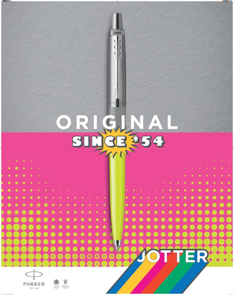 Parker Jotter lime/blå m/refill