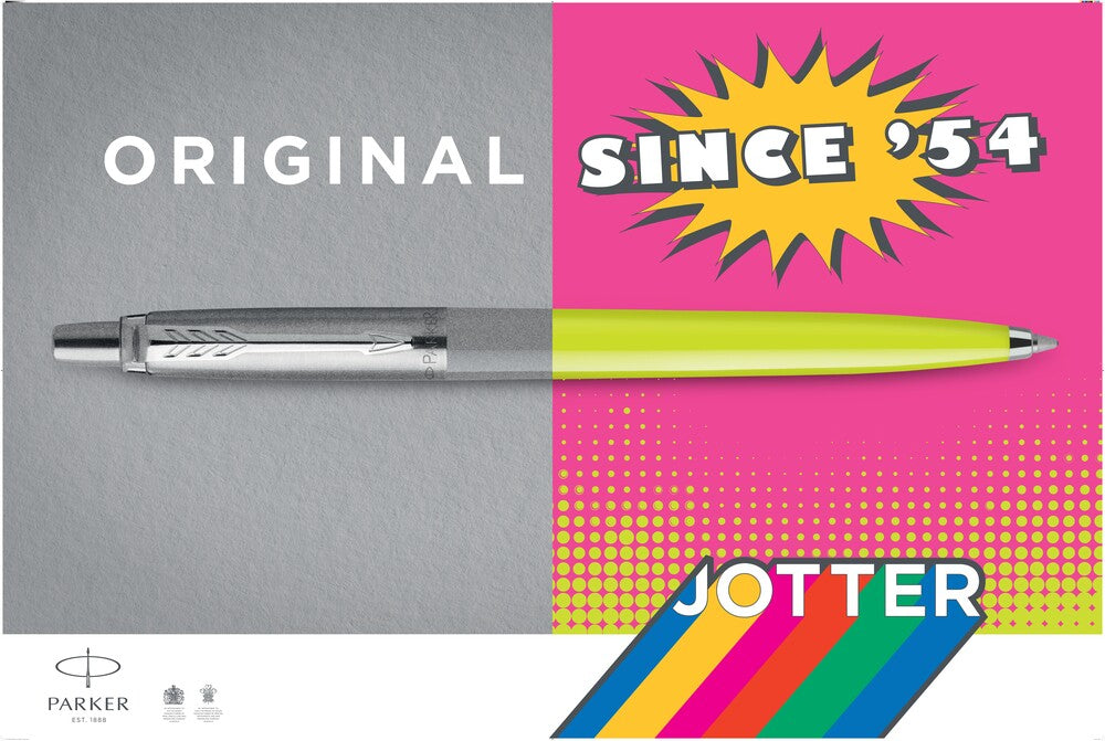 Parker Jotter lime/blå m/refill
