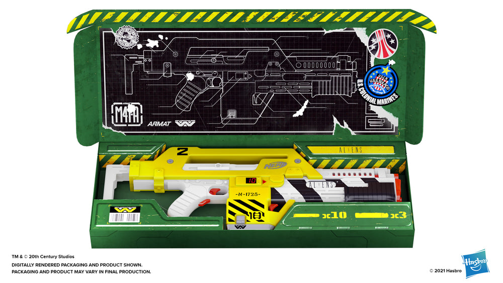 NERF Aliens M41-A Pulse Blaster