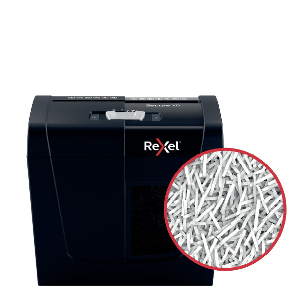 Makulator Rexel Secure X6 P4 sort
