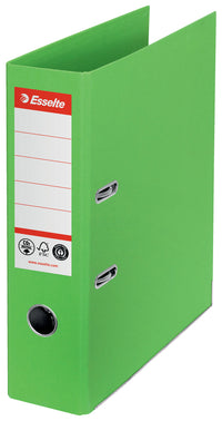 Brevordner Esselte No1 pap CO² neutral A4 75 mm ryg Grøn