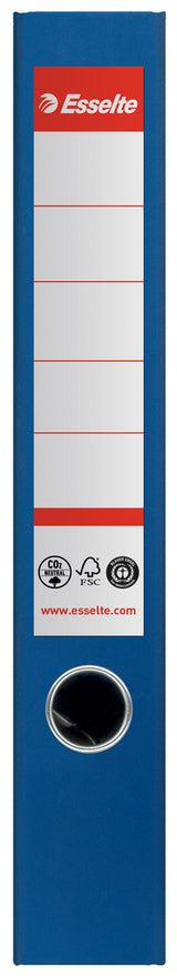 Brevordner Esselte No1 pap CO² neutral A4 50 mm ryg Blå
