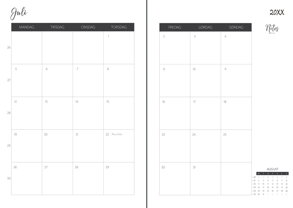 Mayland 22/23 A5 Student planner