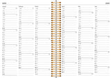 Mayland 22/23 A5 organizer/notes