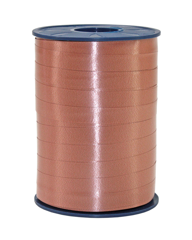 Gavebånd poly mørk rosegold 10 mm x 250 meter