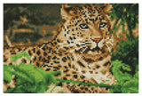 Diamond Art LEOPARD lærred 20 x 30 cm