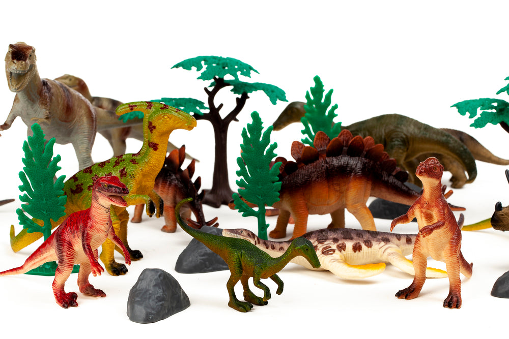 DINOSAUR I BØTTE 30 STK