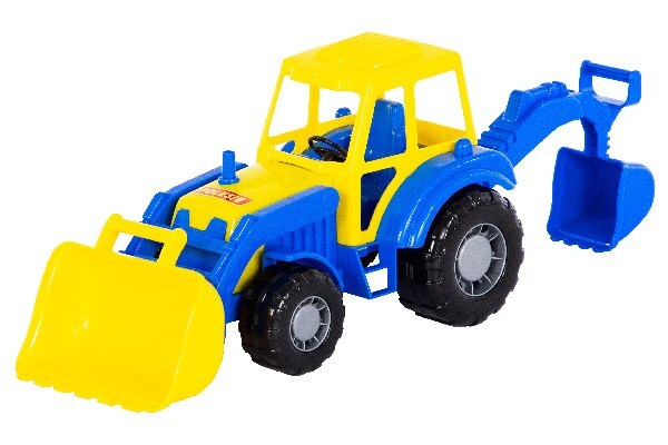 TRAKTOR MED FRONT OG BAGSKOVL ASST