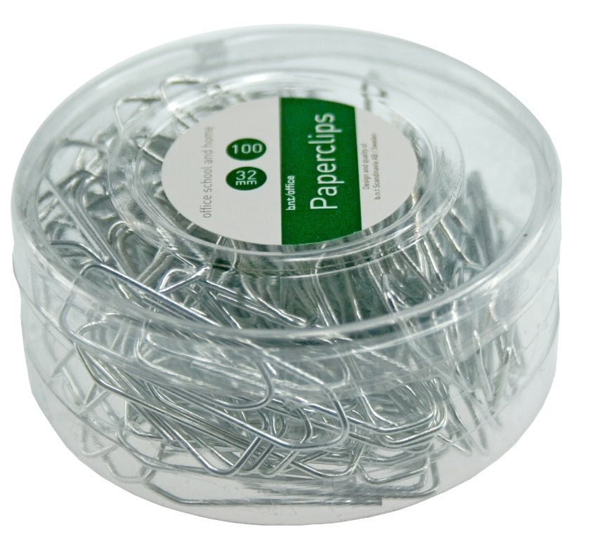 Clips 32mm pk a 100stk plastikbox